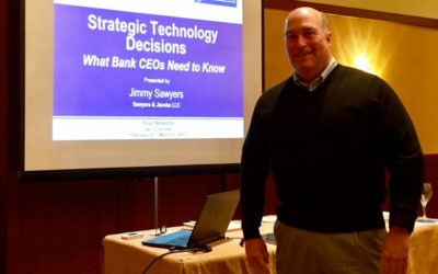 Jimmy Sawyers presents at the Sheshunoff CEO Affiliation Program in Vail