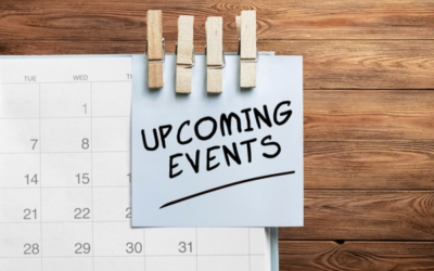 Save the Dates for Our Upcoming Events