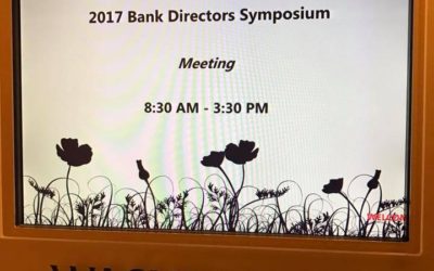 Jimmy Sawyers speaks at the 2017 VBA/VACB Bank Directors’ Symposium