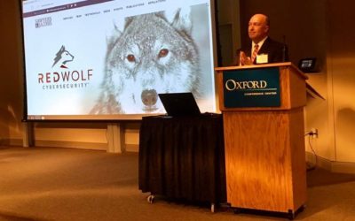 Jimmy Sawyers moderates panel at the 2017 Banking and Finance Symposium presented by the University of Mississippi School of Business