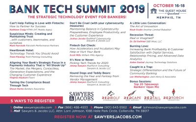 12 Reasons to Attend Bank Tech Summit