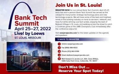 Bank Tech Summit Early Registration Discount Ends Soon!
